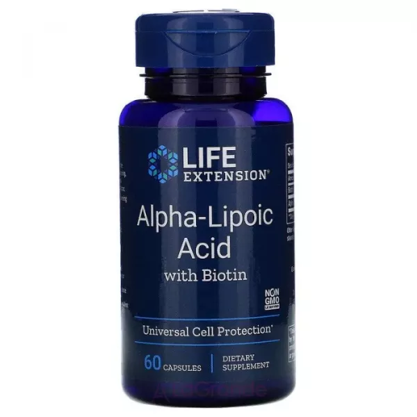 Life Extension Alpha-Lipoic Acid with Biotin ĳ������ ������� 