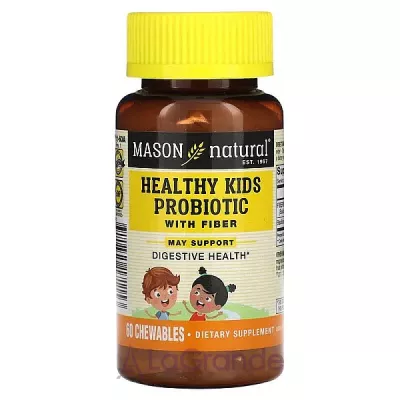 Mason Natural Healthy Kids Probiotic With Fiber ĳ    