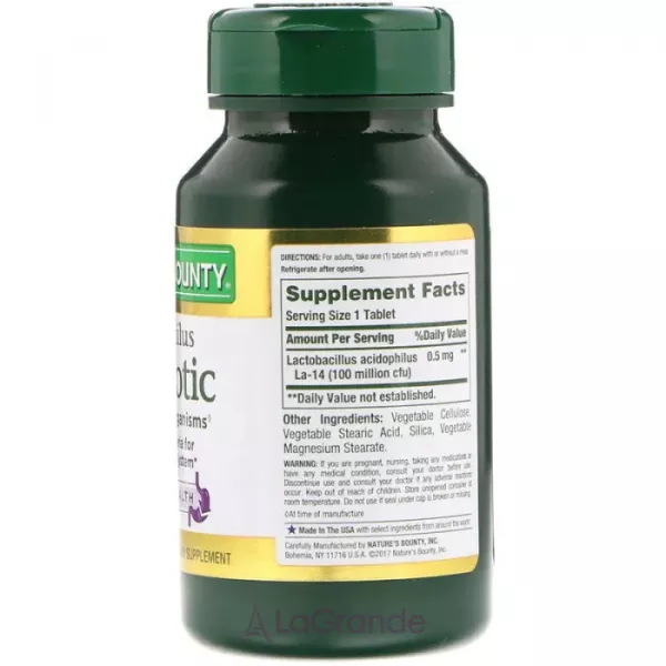 Nature's Bounty Acidophilus Probiotic ����������� ������� 
