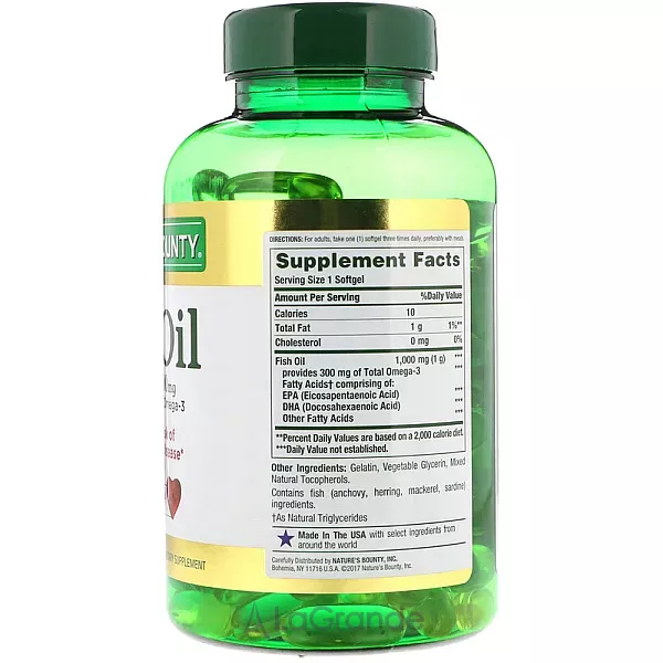 Nature's Bounty Fish Oil 1000 mg ����������� ������� 