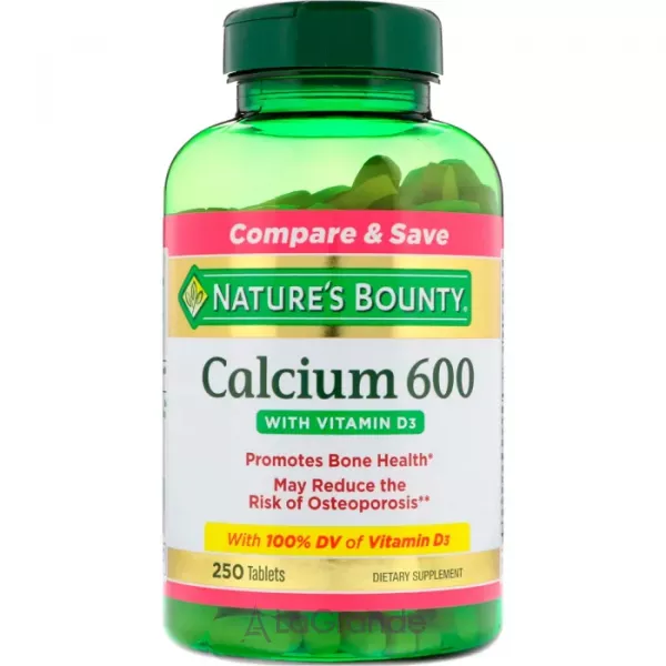Nature's Bounty Calcium 600 with Vitamin D3 ����������� ������� 