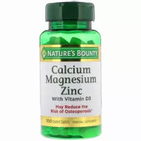 Nature's Bounty Calcium Magnesium Zinc with Vitamin D3 �������� "�������, ������, ���� � ������� D3"