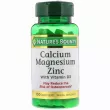 Nature's Bounty Calcium Magnesium Zinc with Vitamin D3  