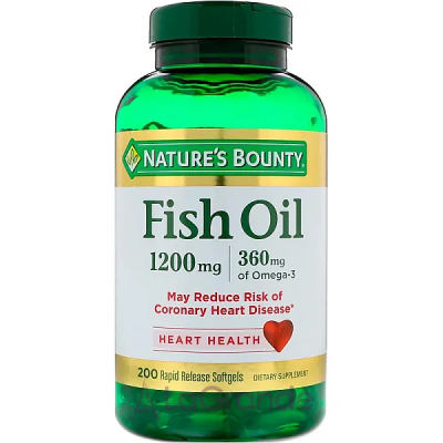 Nature's Bounty Fish Oil 1200 mg ĳ  