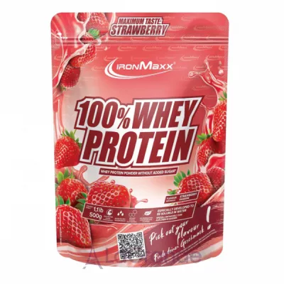 IronMaxx 100% Whey Protein Strawberry   