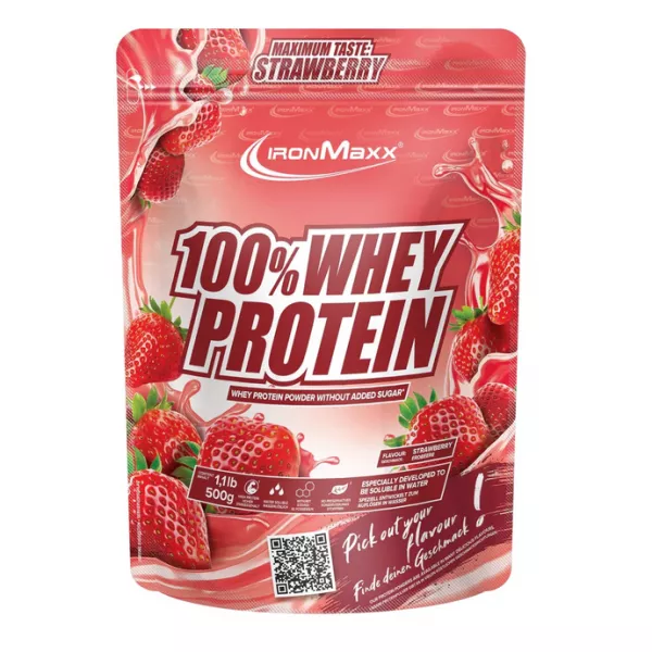 IronMaxx 100% Whey Protein Strawberry ������������ ������� 