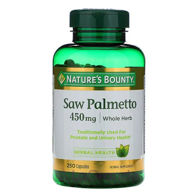 Nature's Bounty Saw Palmetto 450 mg   
