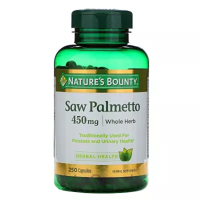 Nature's Bounty Saw Palmetto 450 mg   