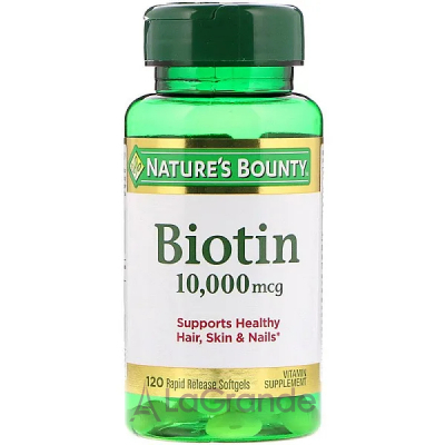 Nature's Bounty Biotin 10000 mcg ĳ   ,    
