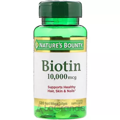 Nature's Bounty Biotin 10000 mcg ĳ   ,    