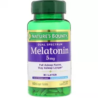 Nature's Bounty Melatonin Dual Spectrum 5 mg ����������� ������� "��������� ������� ������", 5 ��, ����������� ��������