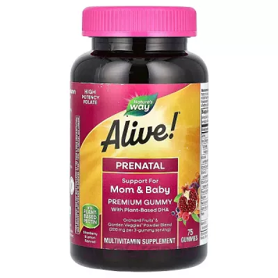 Nature's Way Alive! Prenatal Premium Gummy   ,     -