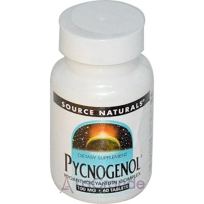 Source Naturals Pycnogenol 100 mg ĳ  
