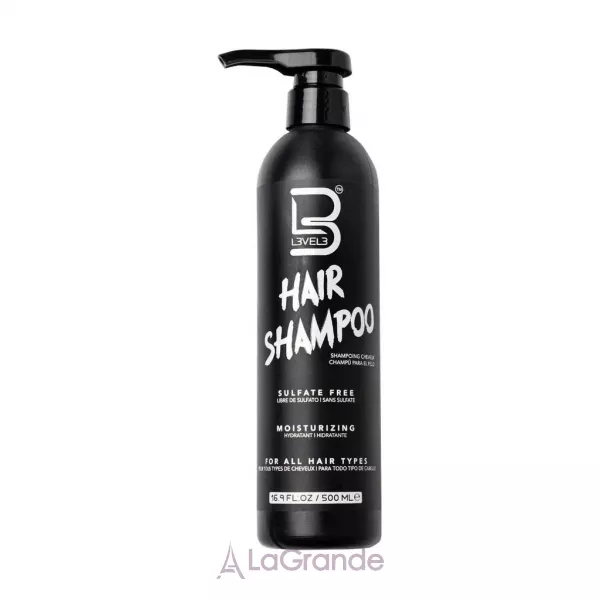 Level3 Hair Shampoo Moisturizing �������������� ������������� ������� ��� ��� ���� �������
