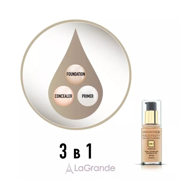 Max Factor Facefinity All Day Flawless 3-in-1 Foundation ��������� ������