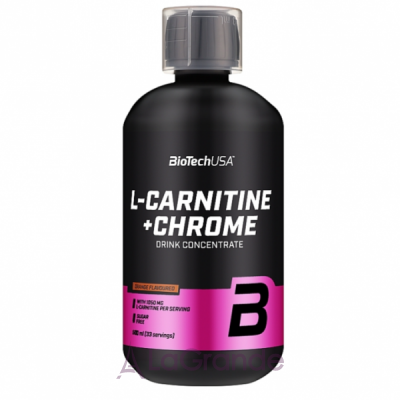 BioTech USA  L-Carnitine + Chrome Orange  L- +  