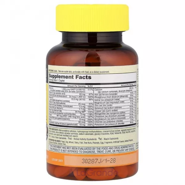 Mason Natural Vitatrum Complete Multivitamin & Multimineral �������� ��������������� � ���������