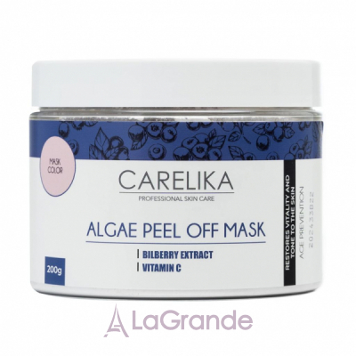 Carelika Algae Peel Off Mask Bilberry Extract ��������� ����� ��� ������� �� ����� ���������� � �������� �� ������� C