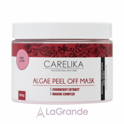 Carelika Algae Peel Off Mask Cranberry Extract ��������� ����� ��� ������� �� ����� ���������� � ���������� ���������
