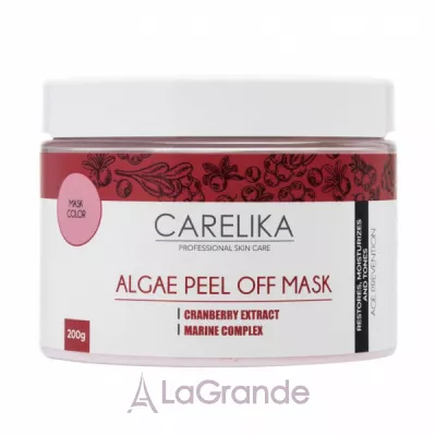 Carelika Algae Peel Off Mask Cranberry Extract ��������� ����� ��� ������� �� ����� ���������� � ���������� ���������