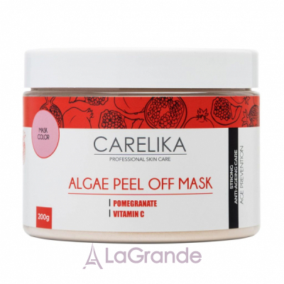 Carelika Algae Peel Off Mask Pomegranate ��������� ����� ��� ������� �� ����� ���������� �� ��������