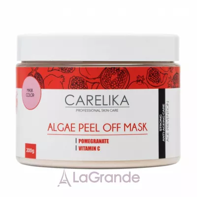 Carelika Algae Peel Off Mask Pomegranate ��������� ����� ��� ������� �� ����� ���������� �� ��������