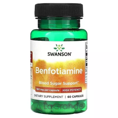 Swanson Benfotiamine 160 mg ĳ  