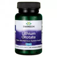 Swanson Lithium Orotate 5 mg ����������� ������� "����� ������", 5 ��