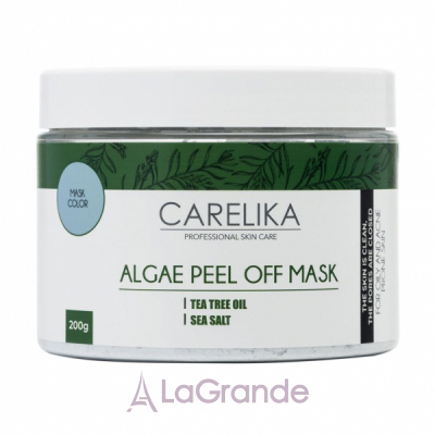 Carelika Algae Peel Off Mask Tea Tree Oil ��������� ����� ��� ������� �� ����� ���������� � �볺� ������� ������
