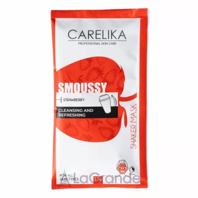 Carelika Smoussy Shaker Mask Strawberry �����-������ ��� ���� � ���������