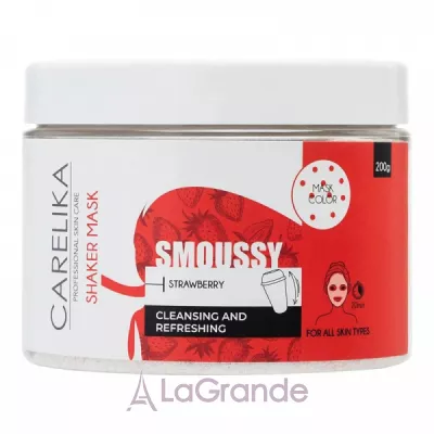Carelika Smoussy Shaker Mask Strawberry -    