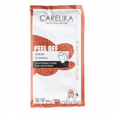 Carelika Peel Off Algae Shaker Mask Argan-Ghassoul ����������� �����-������ ��� ���� � ��������� ������ � ������������ ������