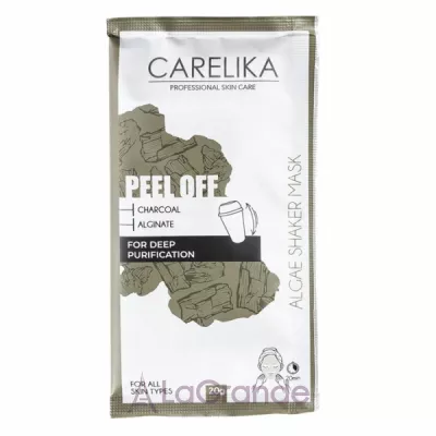 Carelika Peel Off Algae Shaker Mask Charcoal ����������� �����-������ ��� ���� � �����