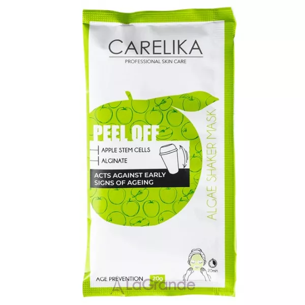 Carelika Peel Off Algae Shaker Mask Apple Stem Cells ����������� �����-������ ��� ���� �� ���������� �������� ������