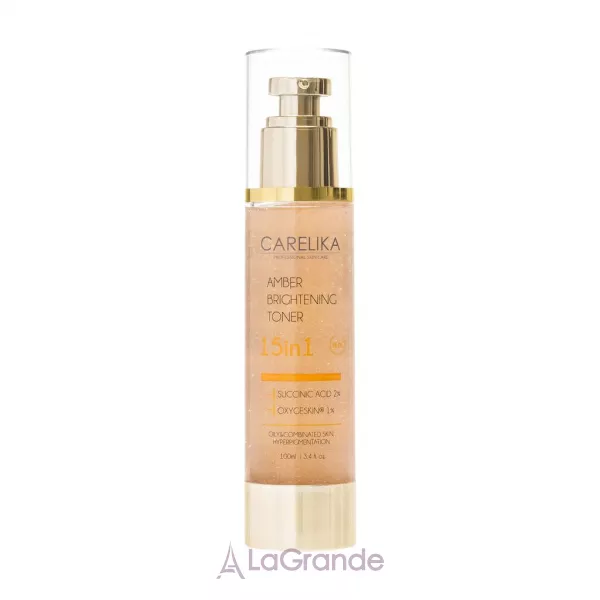 Carelika Amber 15in1 Brightening Toner ����������� ����� 15�1 ��� ������ � ��������������� ����, � �������� ��������