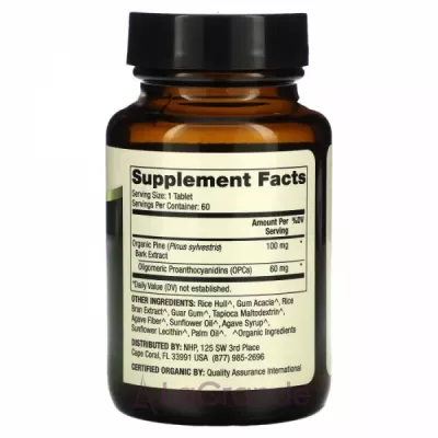Dr. Mercola Organic Pine Bark Extract with OPCs      