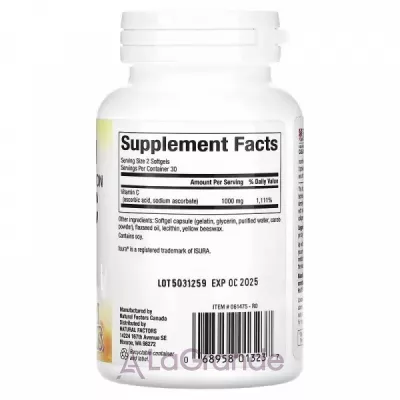 Natural Factors Liposomal Vitamin C 1000 mg ĳ  