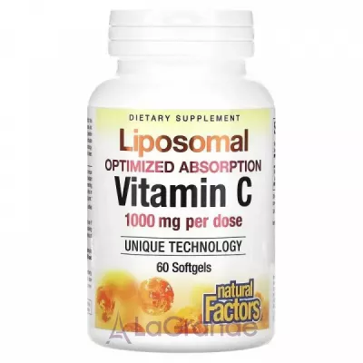 Natural Factors Liposomal Vitamin C 1000 mg ĳ  