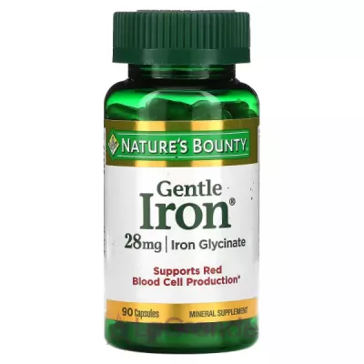 Nature's Bounty Gentle Iron 28 mg ĳ  