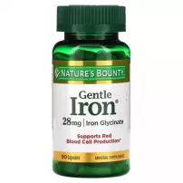 Nature's Bounty Gentle Iron 28 mg ����������� ������� "������", 28 ��