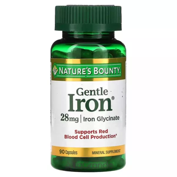 Nature's Bounty Gentle Iron 28 mg ����������� ������� 