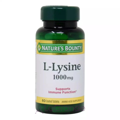 Nature's Bounty L-Lysine 1000 mg   