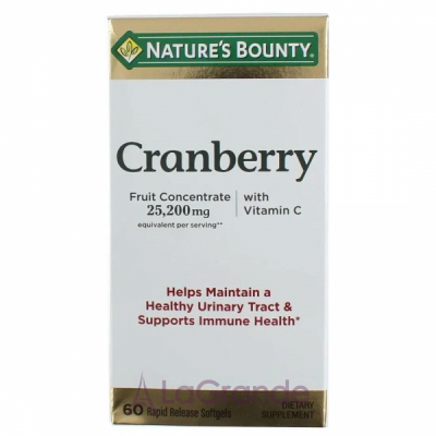 Nature's Bounty Cranberry with Vitamins C ĳ  