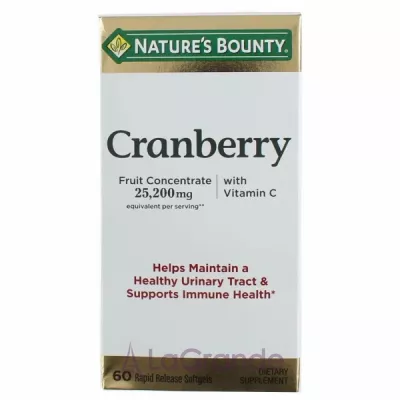Nature's Bounty Cranberry with Vitamins C ĳ  