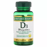 Nature's Bounty Vitamin D 50 mcg (2000 IU) ����������� ������� "������� D3 �������� �������������", 50 ��� (2000 ��)