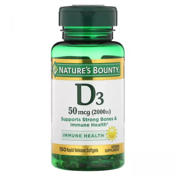 Nature's Bounty Vitamin D 50 mcg (2000 IU) ����������� ������� 