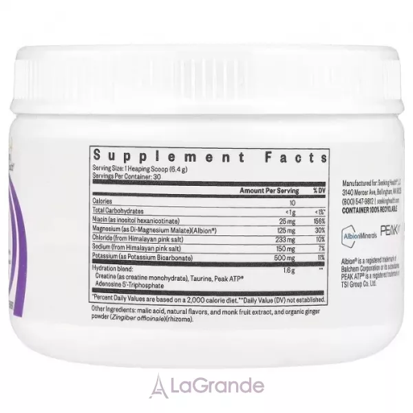 Seeking Health Optimal Electrolyte ����������� ������� 