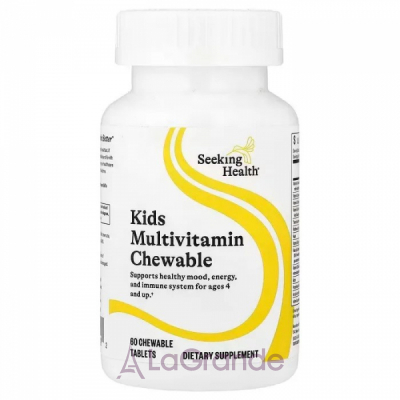 Seeking Health Kids Multivitamin Chewable      4 