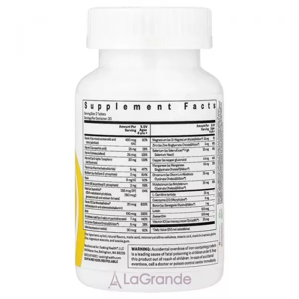 Seeking Health Kids Multivitamin Chewable �������������� ��� ����� �� 4 ���