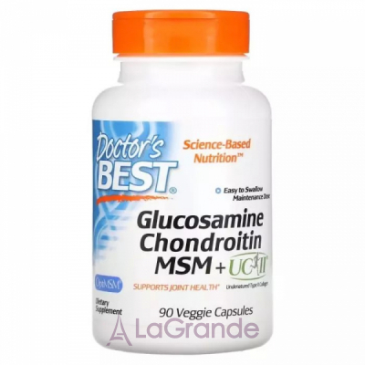 Doctor's Best Glucosamine Chondroitin MSM + UCII ĳ  